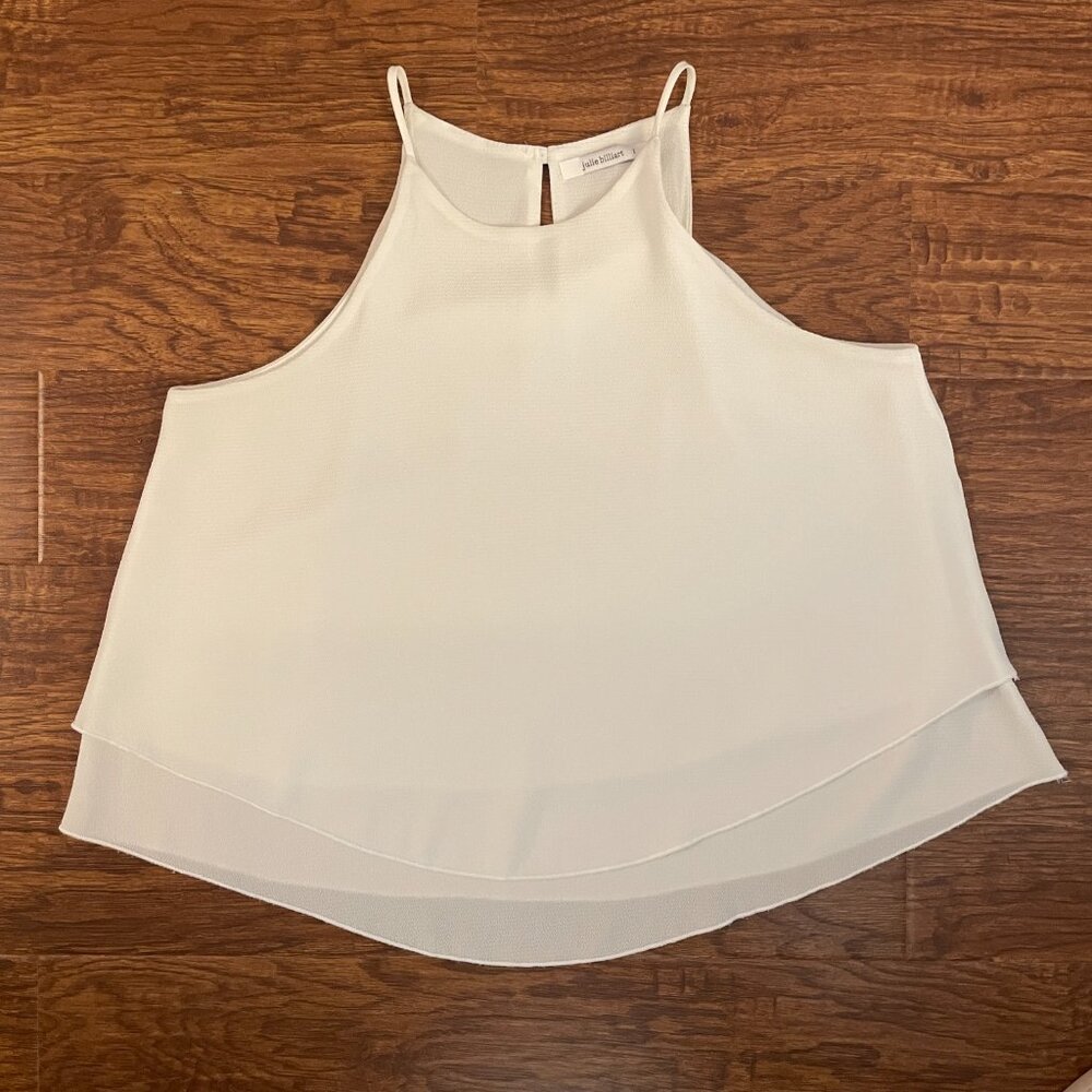Julie Billart Sleeveless Shirt - White - Size Large
